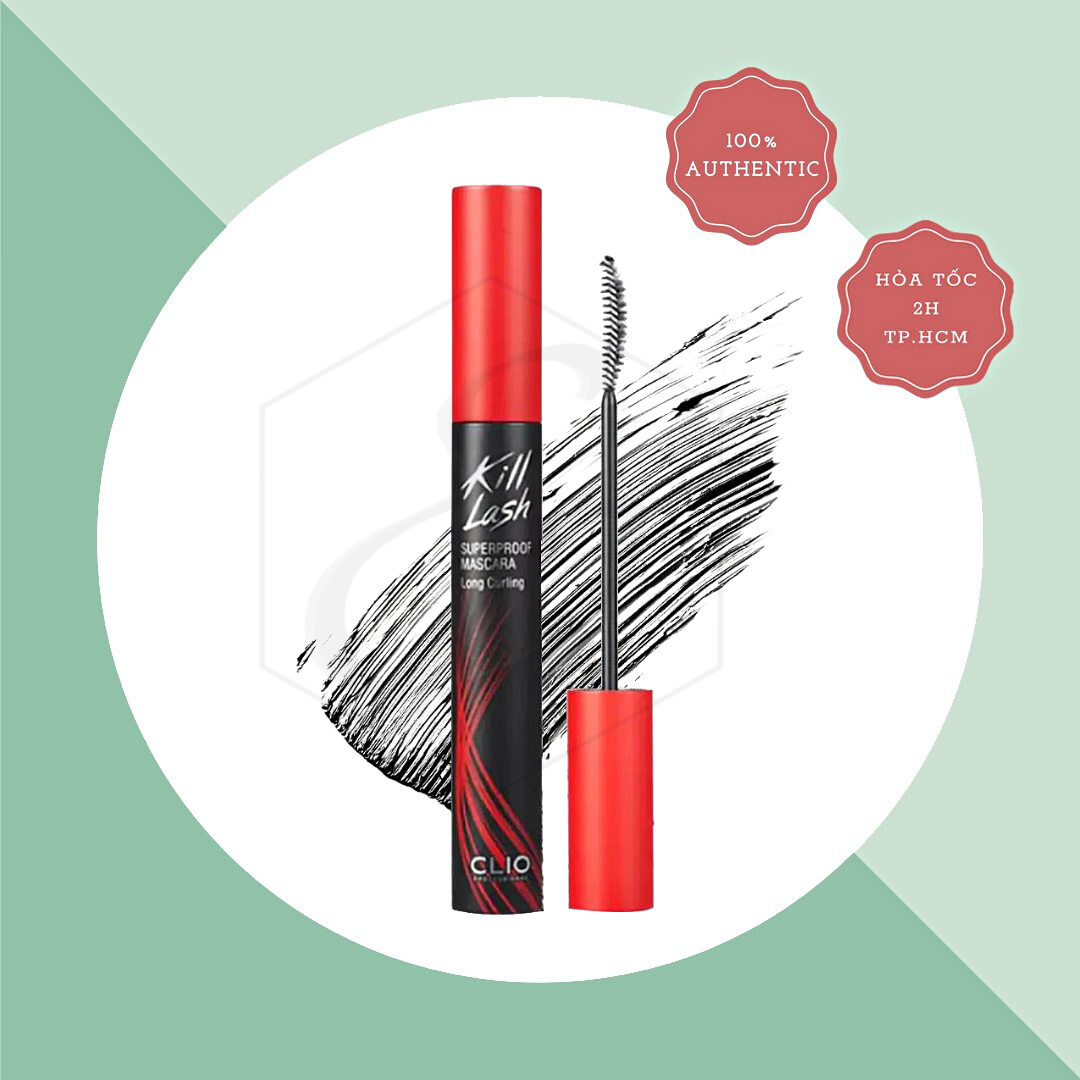 Chuốt Mi Clio Kill Lash Superroof Mascara #01 Long Curling
